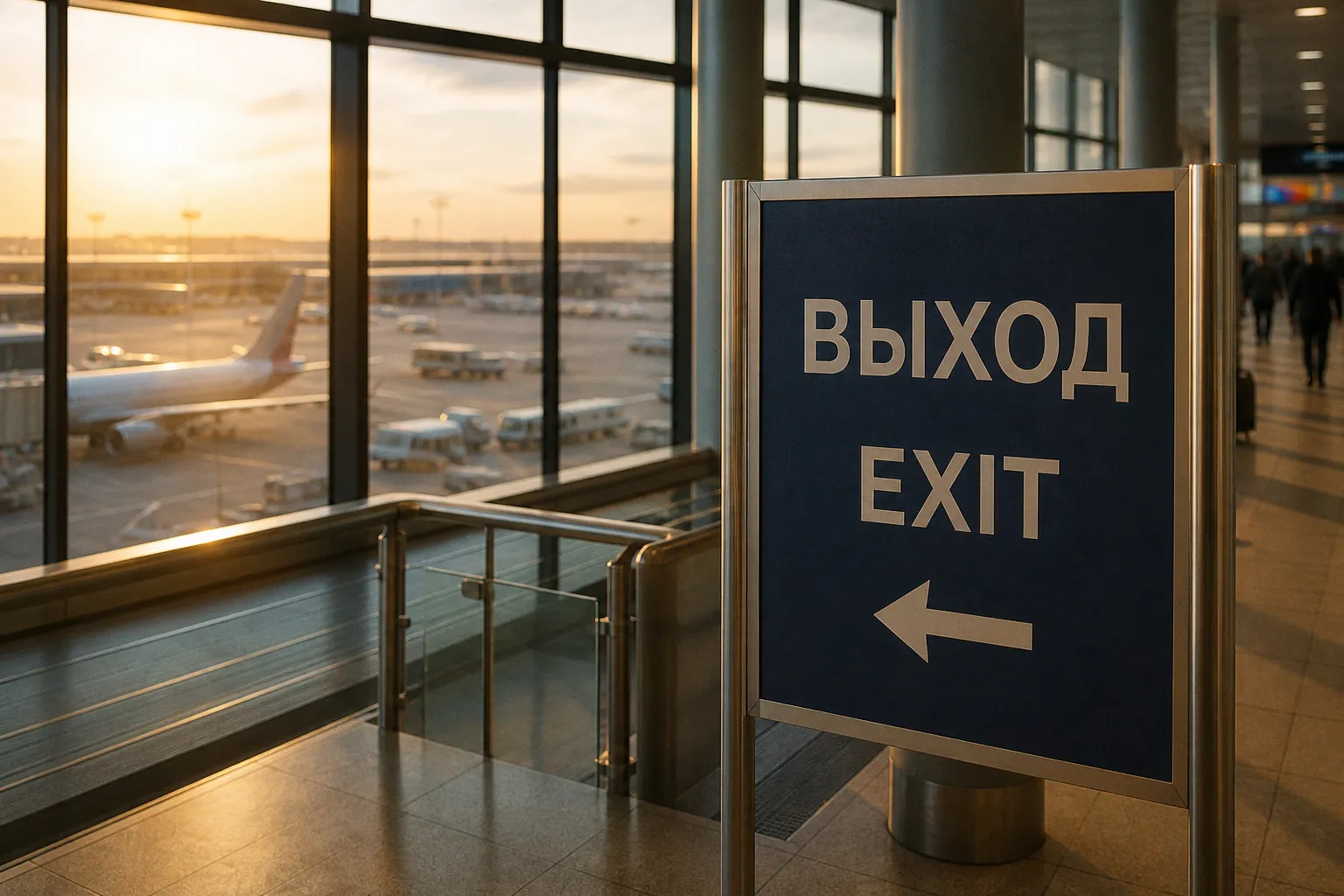 Informal Exit Screening for Men at Russian Airports: Travel Risks and Planning