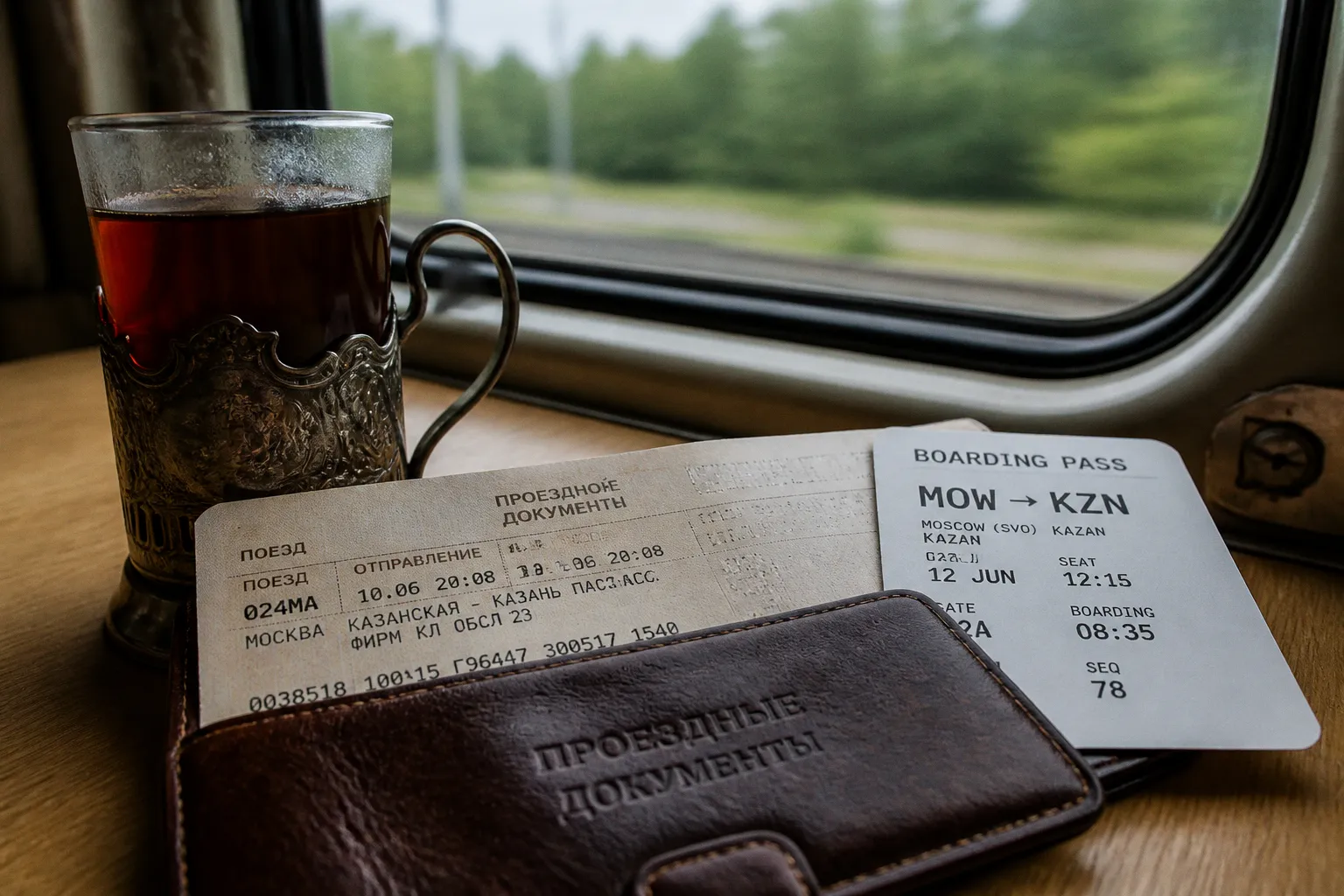 Moscow to Kazan: night train or domestic flight?